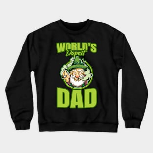 World's Dopest Dad Crewneck Sweatshirt